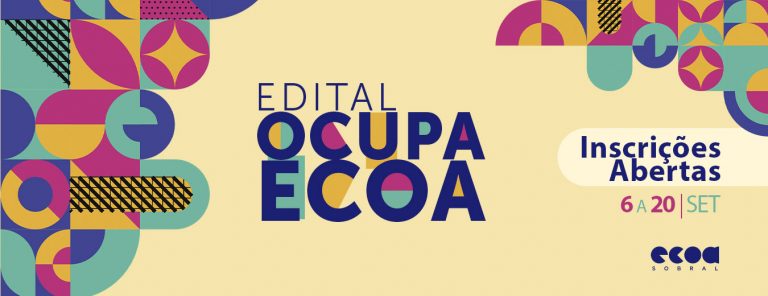 Inscrições Abertas – Edital Ocupa ECOA